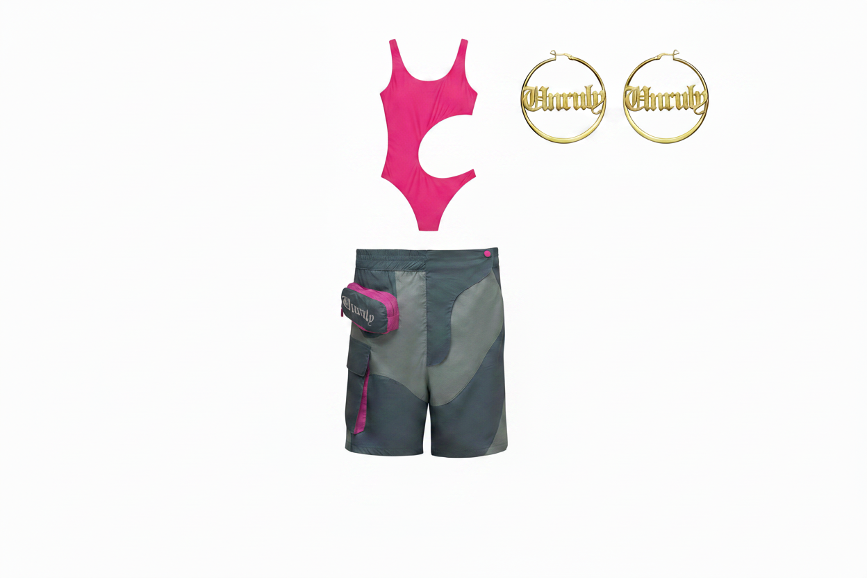 Ladies swimsuit street fit