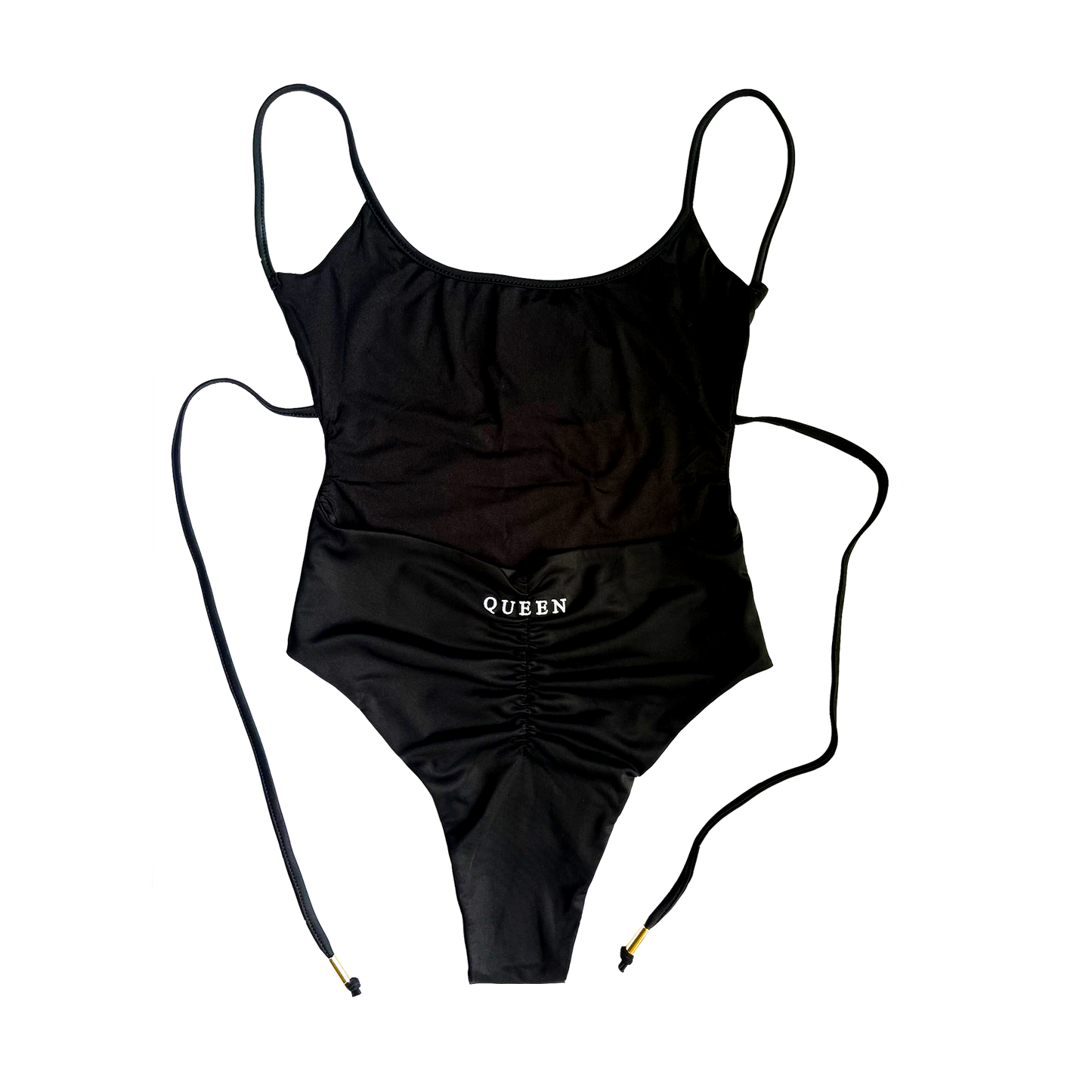 Unruly Queen Backless Bodysuit