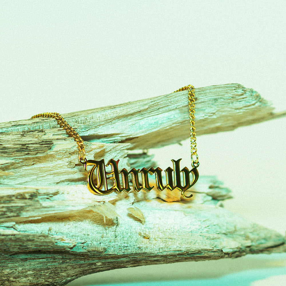 Unruly Word Chain - Gold