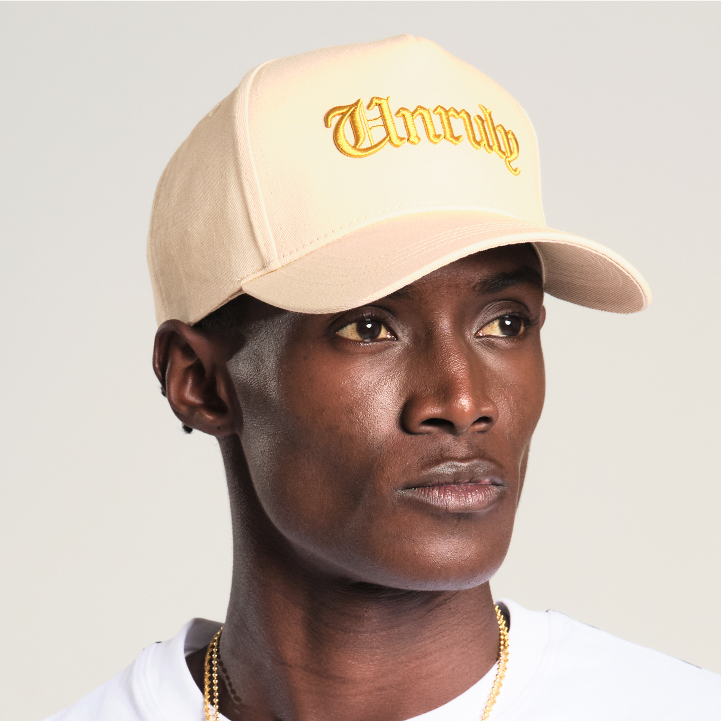 Unruly Word SnapBack - Embroided - Skin