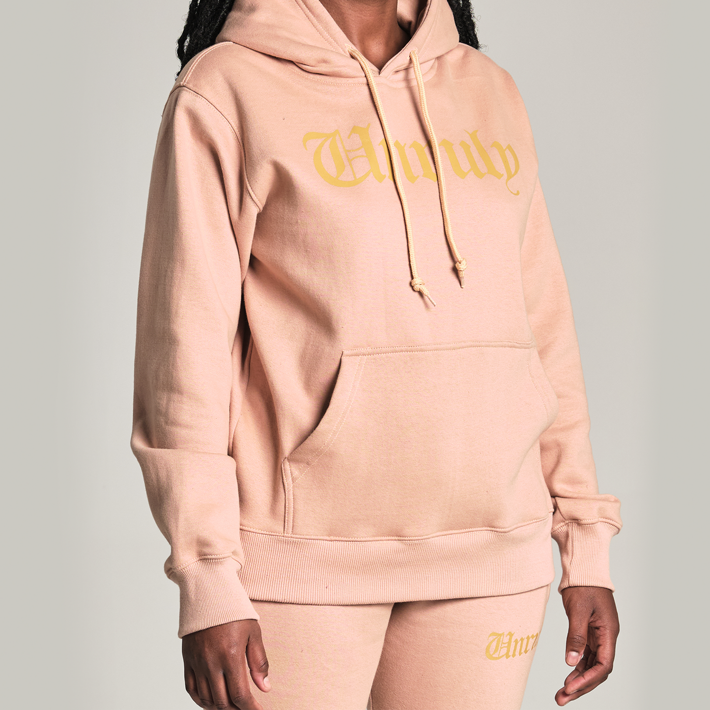 Unruly Pullover Hoodie Jogger Suit - Skin