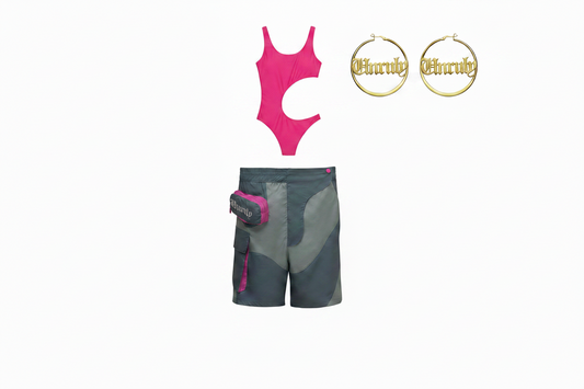 Ladies swimsuit street fit