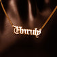 Unruly Word Chain - Gold