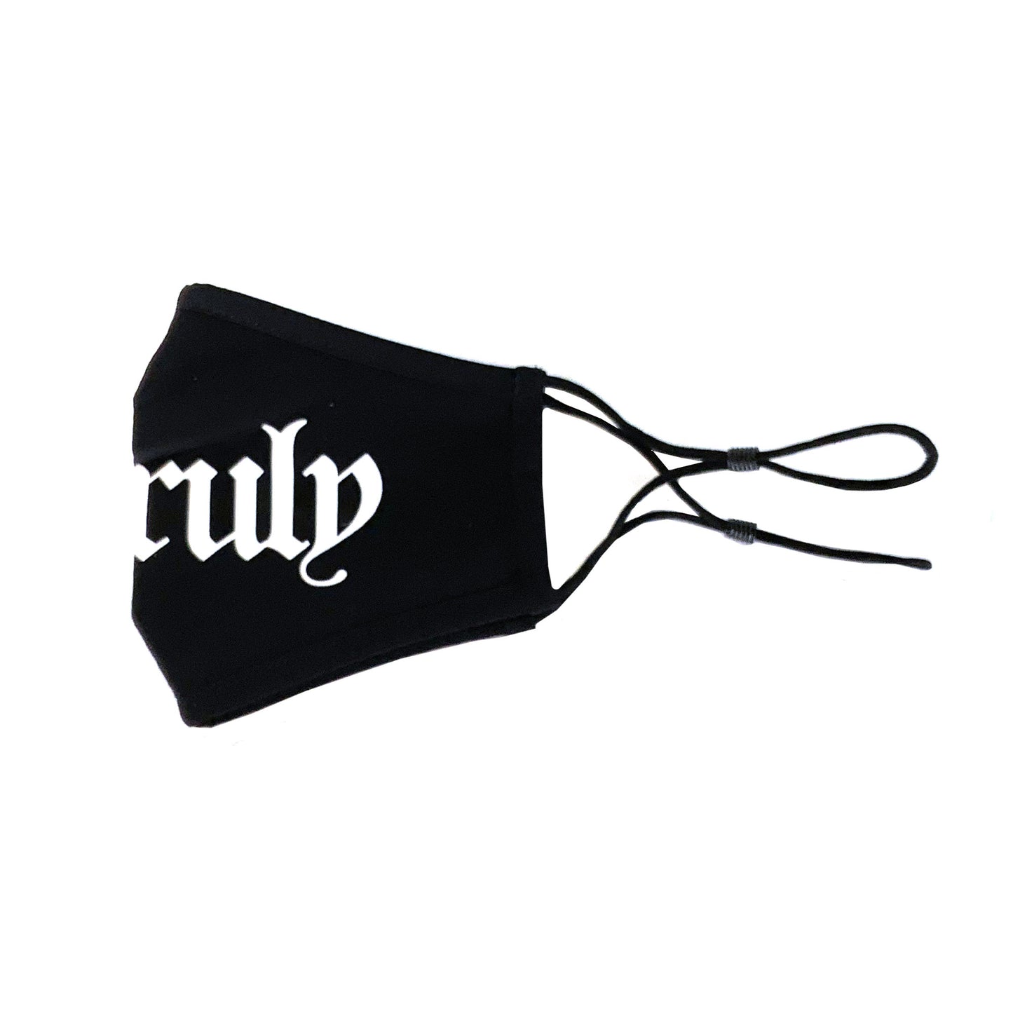 Unruly Face Mask - Black/White